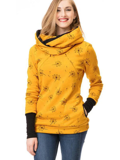 Pull de Grossesse et Allaitement Femme avec Ouverture Frontale-Sweater Female-Gigié