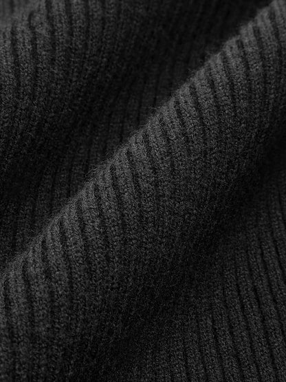 Pull Femme Col Roulé Côtelé-Gigié