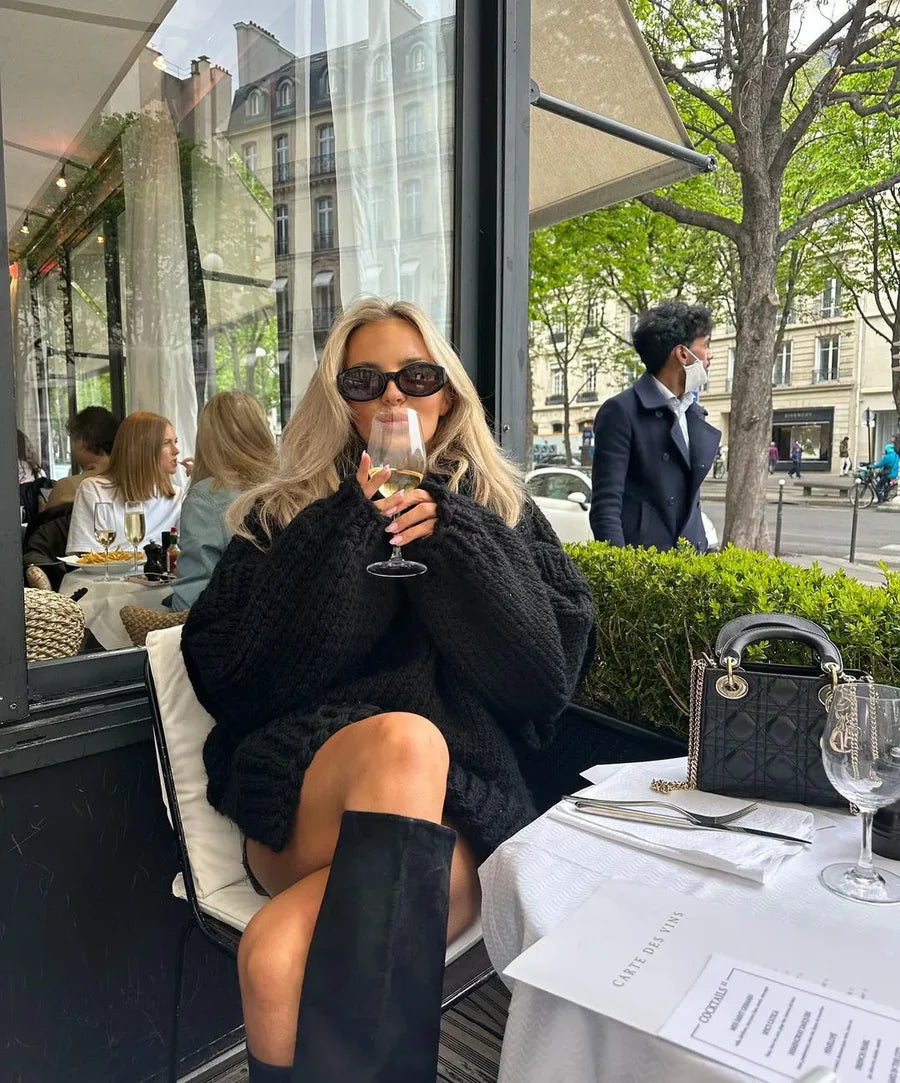 Pull Femme Oversize Hiver-Gigié