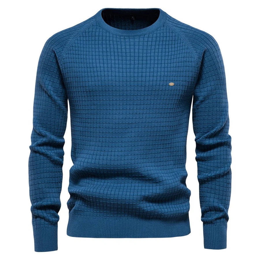 Pull Hiver Homme Maille Texturée Et Chaude-Gigié