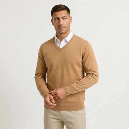 Pull Homme Col V Slim Fit Élégant & Confortable-Gigié