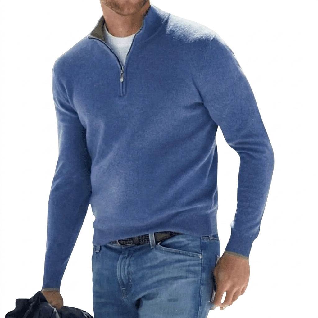 Pull-over zippé pour homme 1