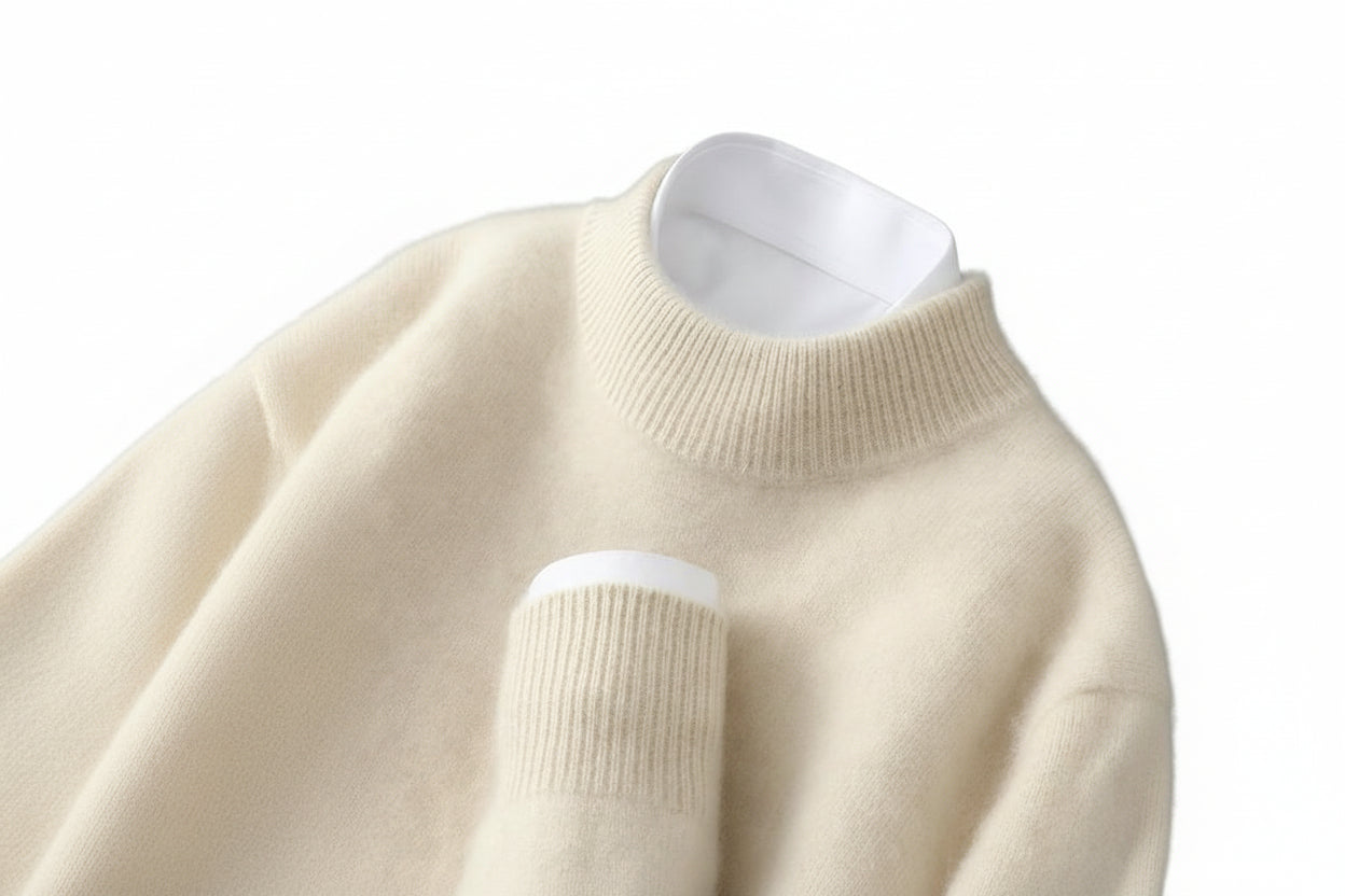 Pull Unisexe Col Montant (Mock-Neck) Doux & Design Intemporel-Gigié