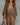 Robe longue à imprimé animal pour femme avec détail drapé 4