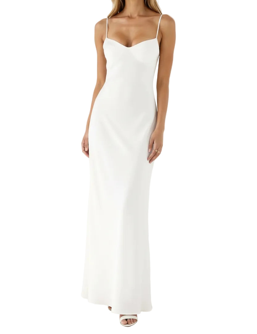 Robe Longue Femme Bustier Invitée Mariage-Gigié