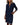 Robe polo à manches longues pour femme avec fermeture éclair 1