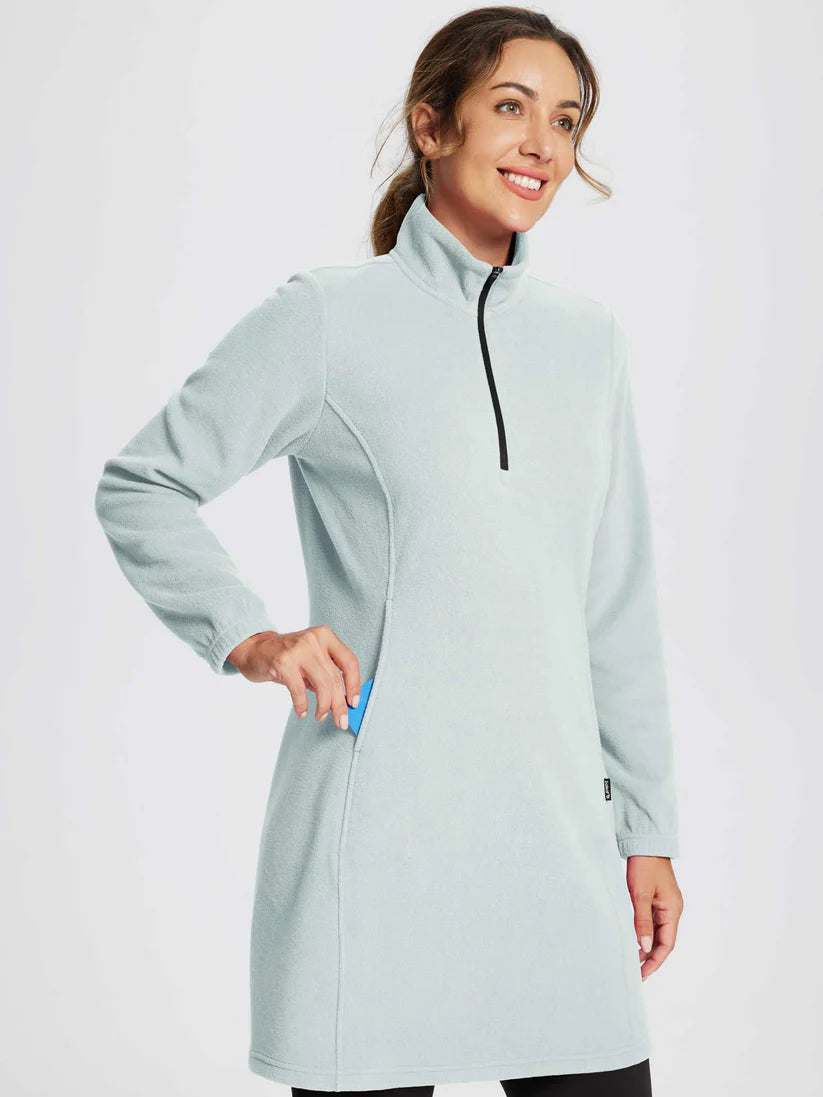 Robe Tunique Femme Hiver Zippée-Gigié