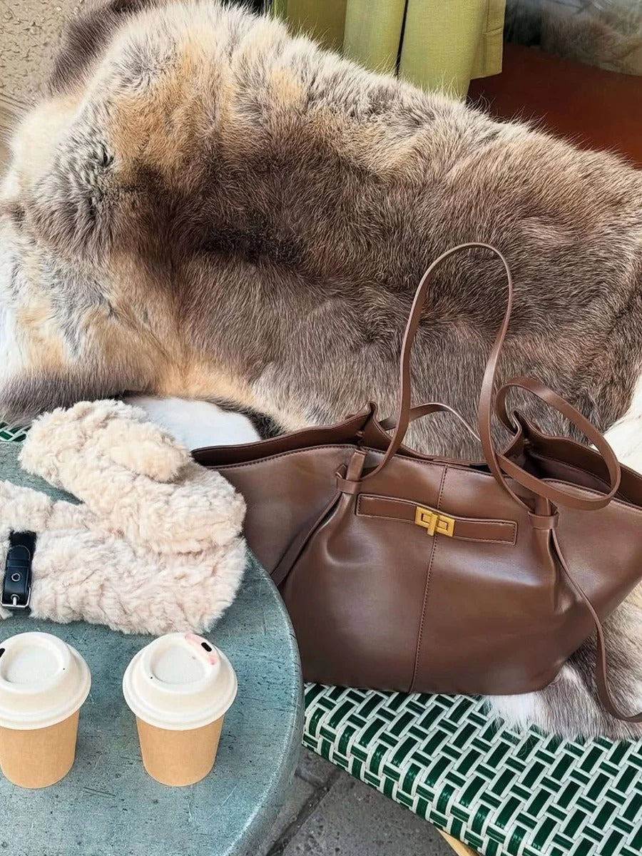 Sac Cabas Femme Élégant & Grand Format Intemporel-Gigié