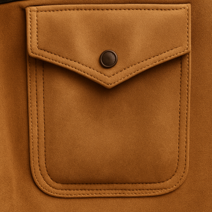 Gilet Homme Sans Manches Utilitaire avec Doublure Texturée et Poches Plaquées