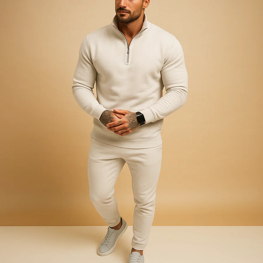 Survêtement Homme Demi-Zip 2 Pièces-Gigié