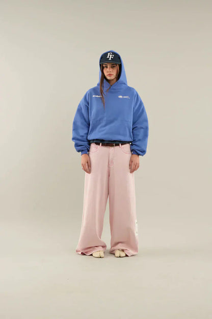 Sweat À Capuche Oversize Streetwear Imprimé Dos "Withlove"-Gigié