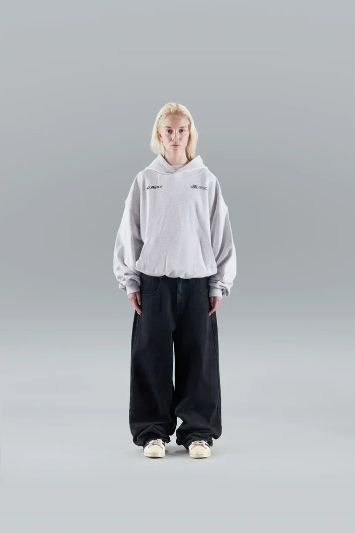 Sweat À Capuche Oversize Streetwear Imprimé Dos "Withlove"-Gigié