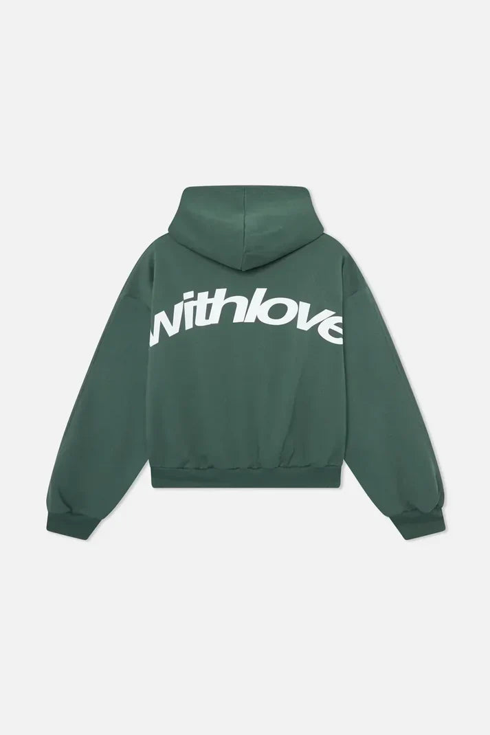 Sweat À Capuche Oversize Streetwear Imprimé Dos "Withlove"-Gigié