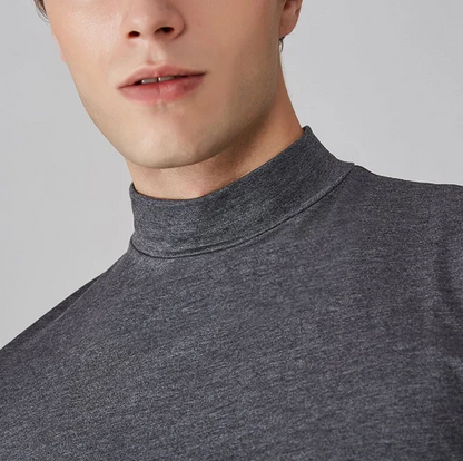T-shirt à manches courtes avec col montant pour homme-T-shirt for men-Gigié