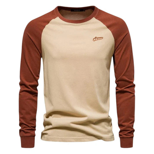 T-Shirt Homme Manches Longues Raglan-Gigié