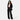 Ensemble blazer et pantalon large pour femme 4