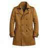 Trench-coat slim fit pour homme avec col cranté 1