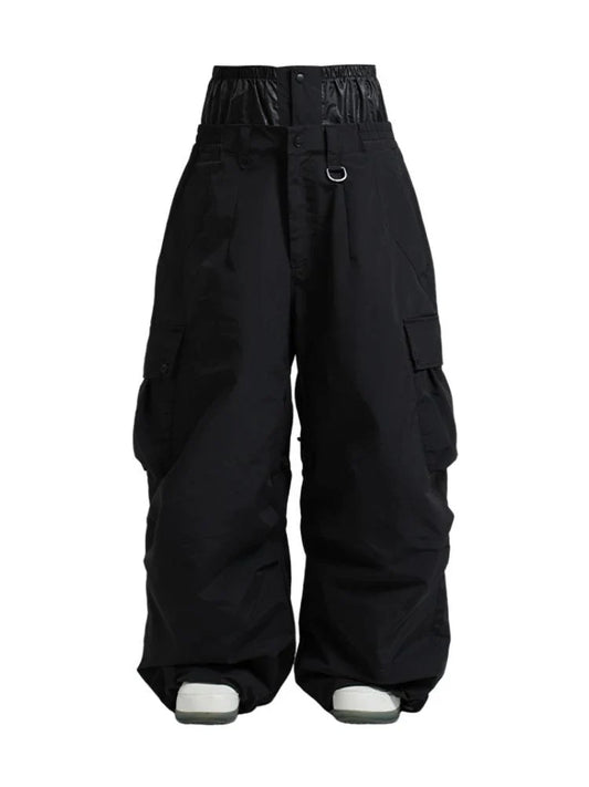 Unisex Pantalon de Snowboard – Baggy Loose Fit | Pantalon Cargo Outdoor d’Hiver-Gigié