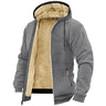 Veste à capuche pour homme avec doublure en peluche 1