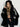 Manteau Hiver Femme À Capuche Manches Contrastées-Gigié
