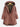 Veste à capuche boutonnée à motif à carreaux pour femme-Jacket Female-Gigié