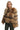 Veste à panneaux en fausse fourrure pour femme 1