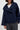 Veste courte pour femme avec deux rangées de boutons et large col-Womens Coat-Gigié