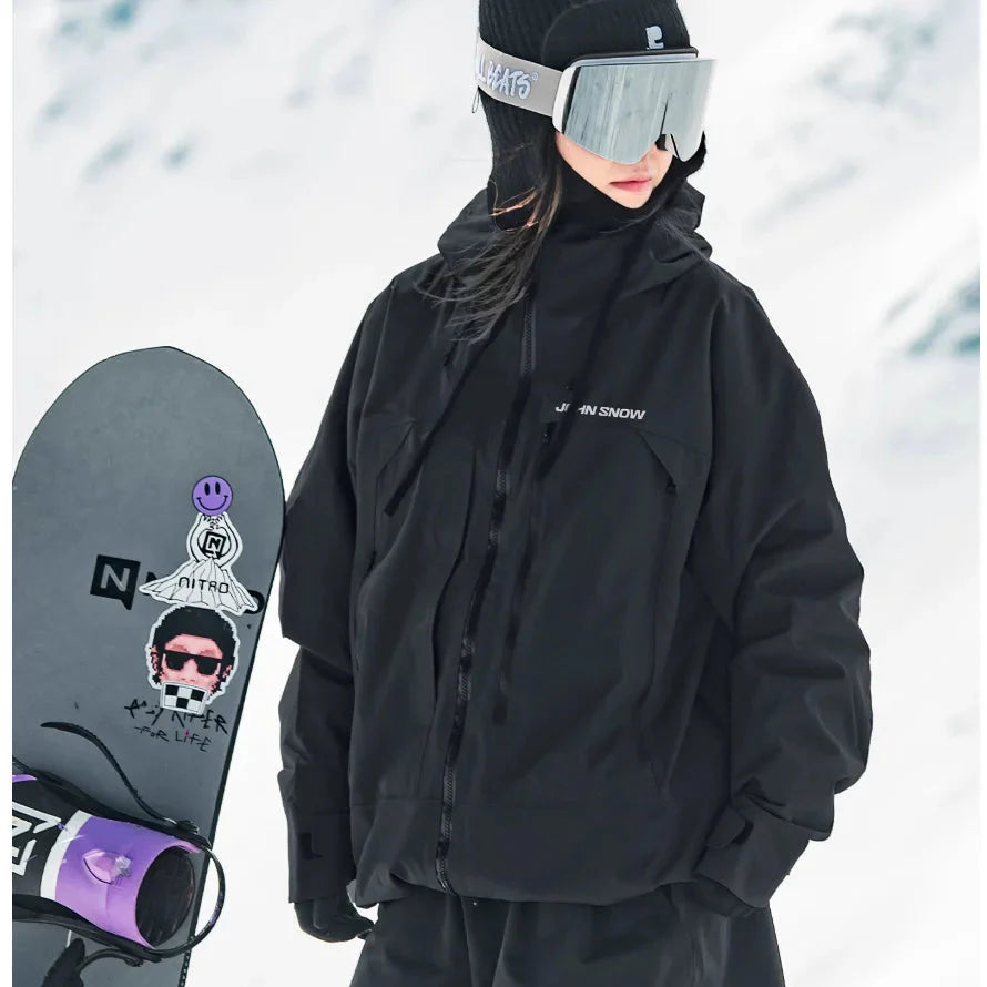 Veste De Ski Femme Imperméable-Gigié