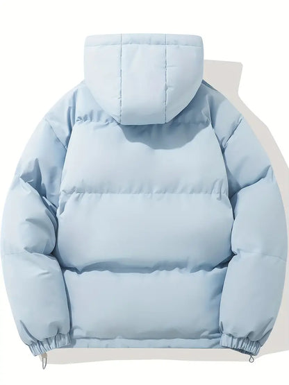 Veste d’Hiver Matelassée pour Femme avec Capuche – Chaude, Imperméable & Confort Quotidien-Gigié