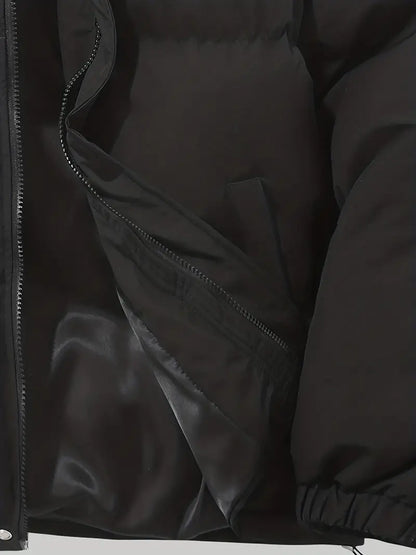 Veste d’Hiver Matelassée pour Femme avec Capuche – Chaude, Imperméable & Confort Quotidien-Gigié