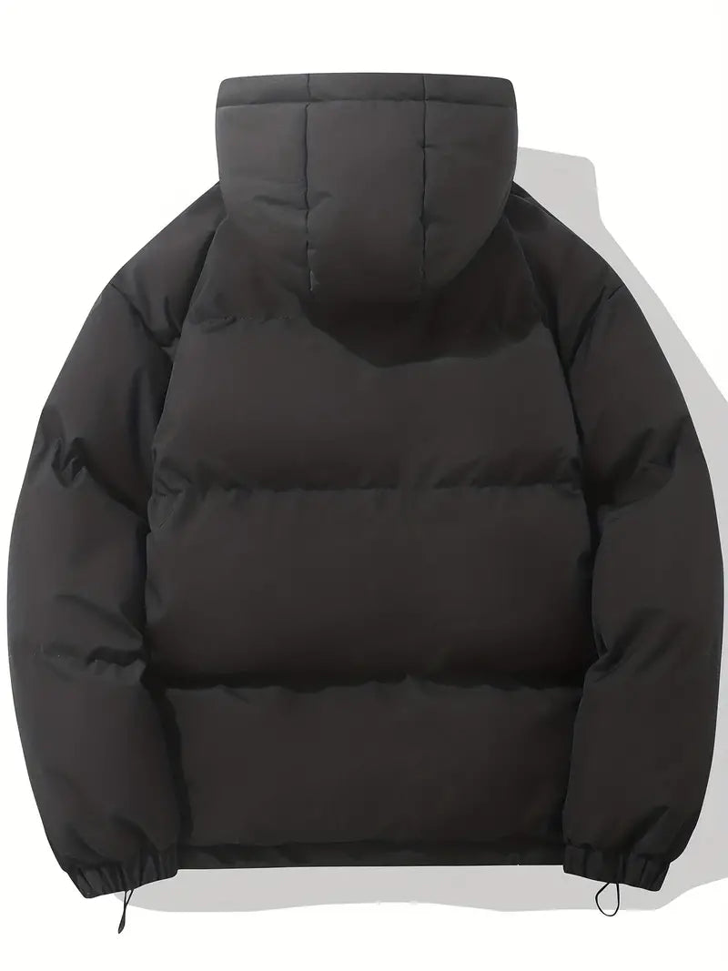 Veste d’Hiver Matelassée pour Femme avec Capuche – Chaude, Imperméable & Confort Quotidien-Gigié
