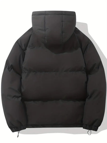 Veste d’Hiver Matelassée pour Femme avec Capuche – Chaude, Imperméable & Confort Quotidien-Gigié
