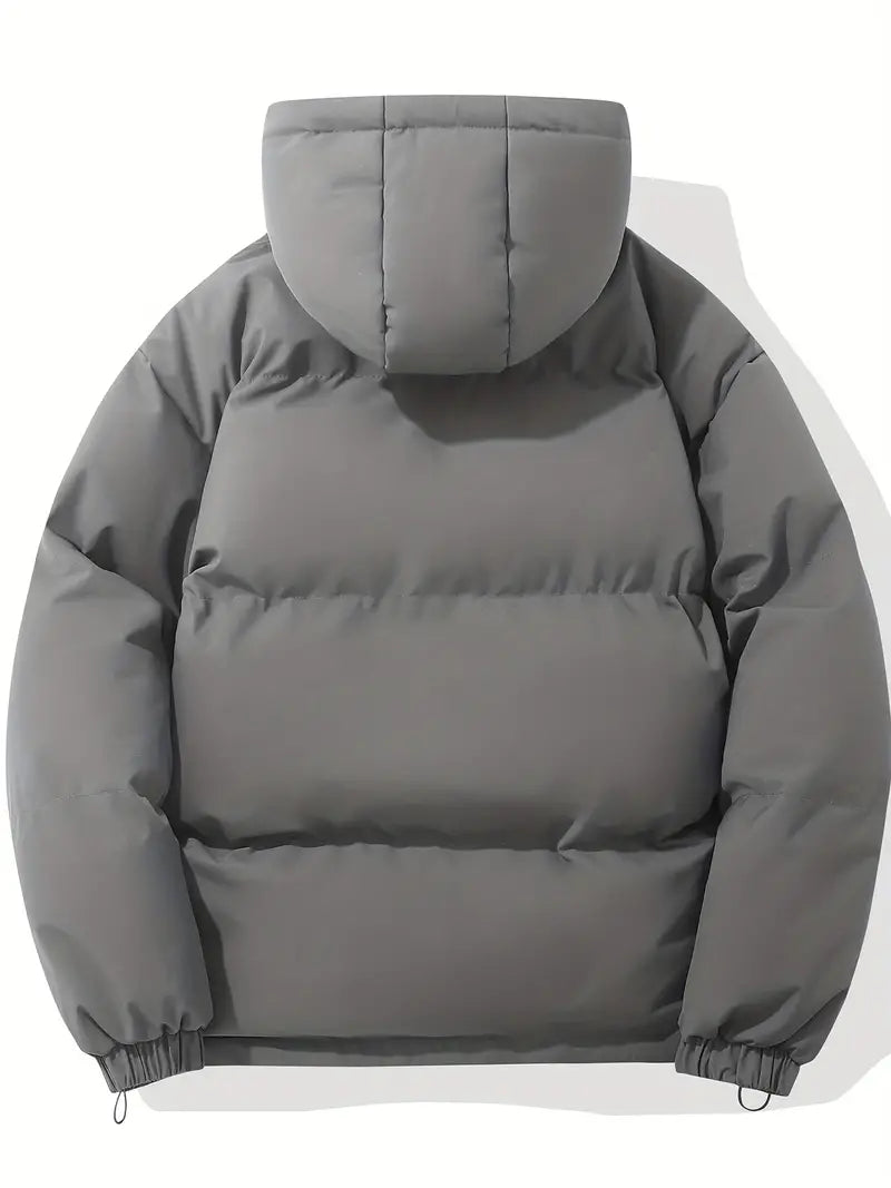 Veste d’Hiver Matelassée pour Femme avec Capuche – Chaude, Imperméable & Confort Quotidien-Gigié