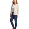 Veste en polaire pour femme avec col montant et fermeture éclair intégrale 1