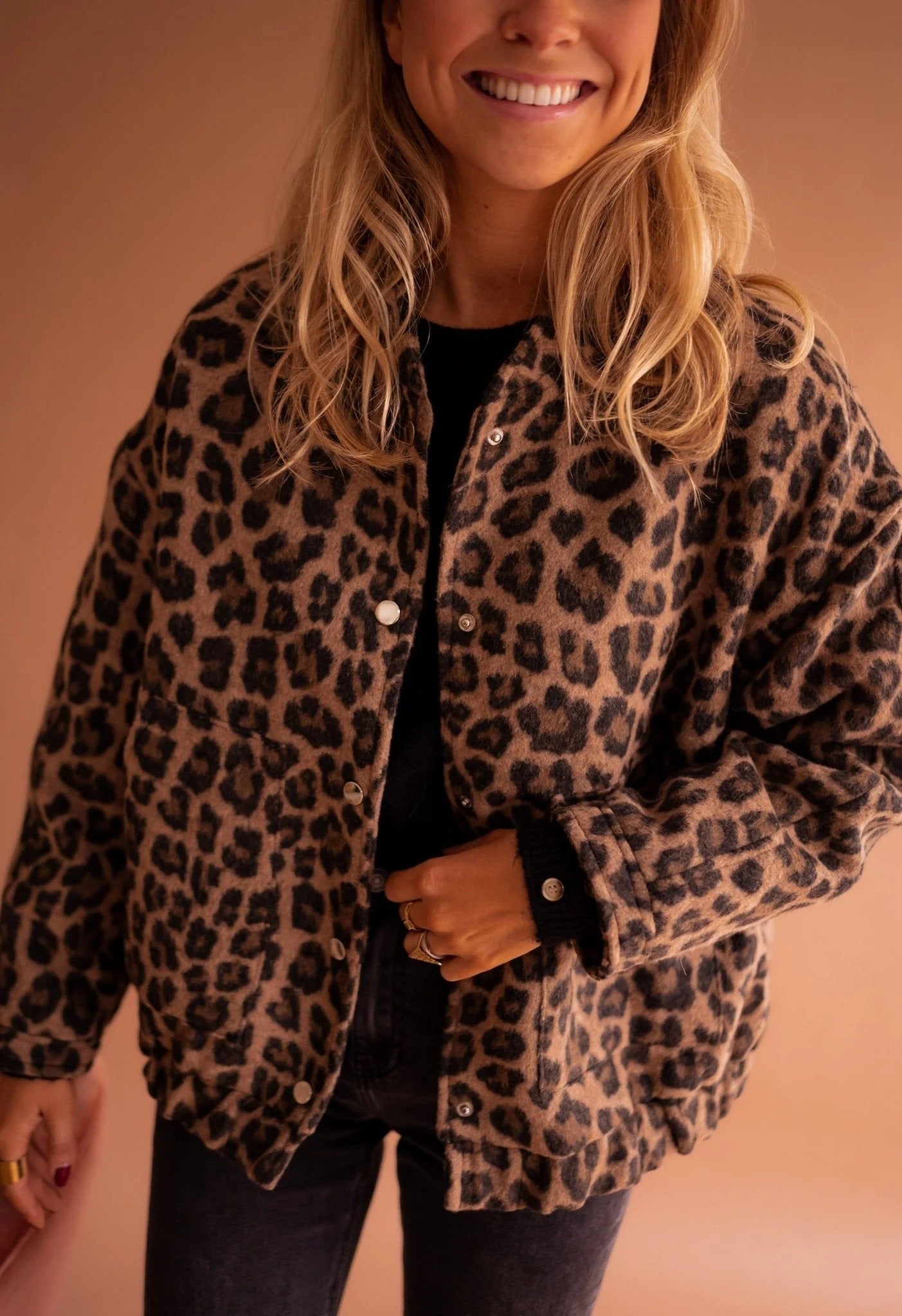 Veste Femme Imprimé Léopard-Gigié