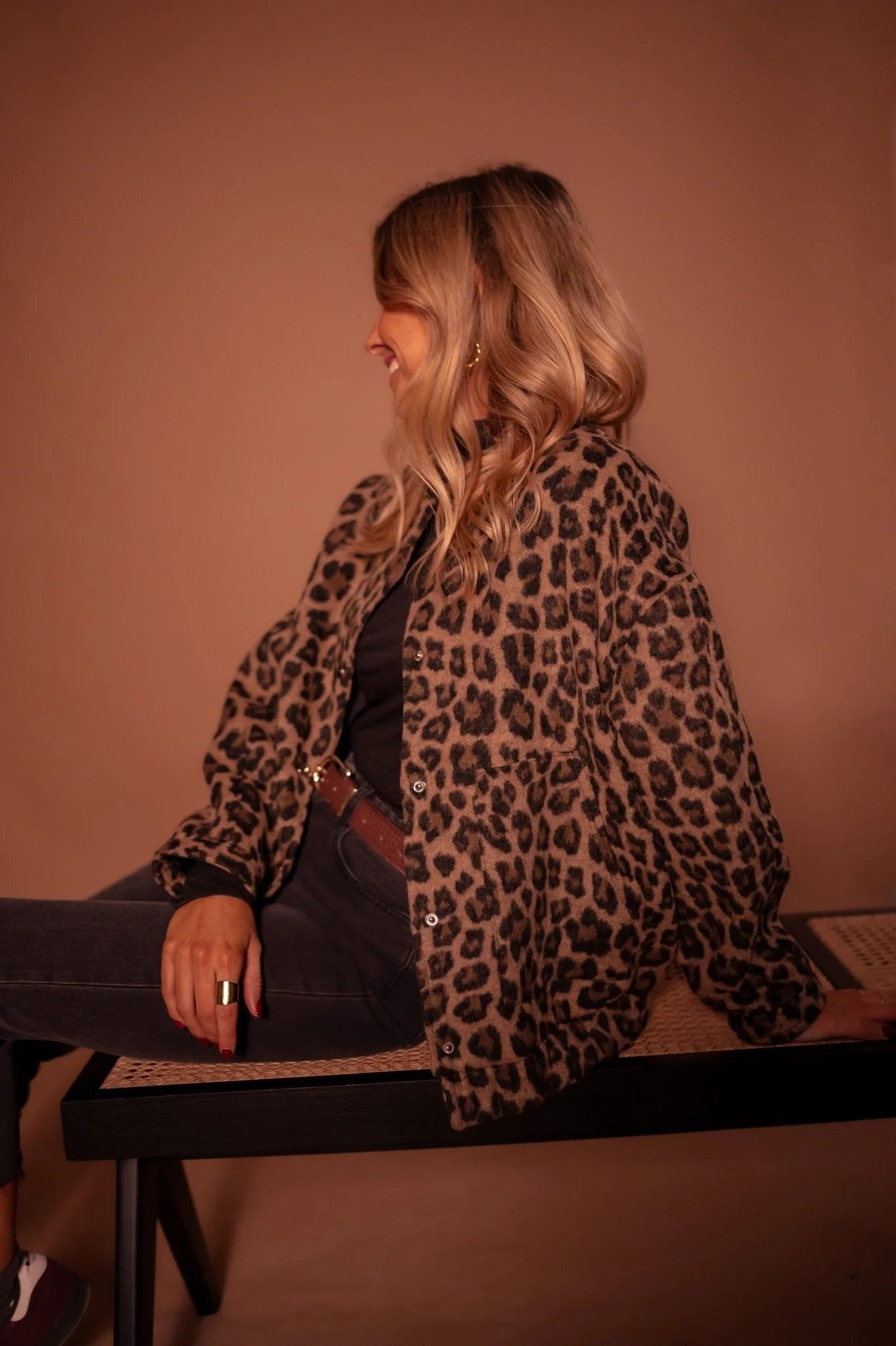 Veste Femme Imprimé Léopard-Gigié