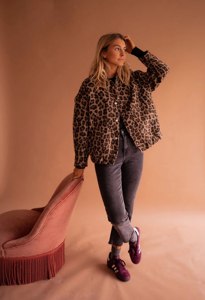 Veste Femme Imprimé Léopard-Gigié
