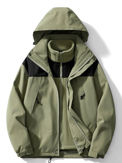 Veste Femme 3-En-1 À Capuche-Gigié