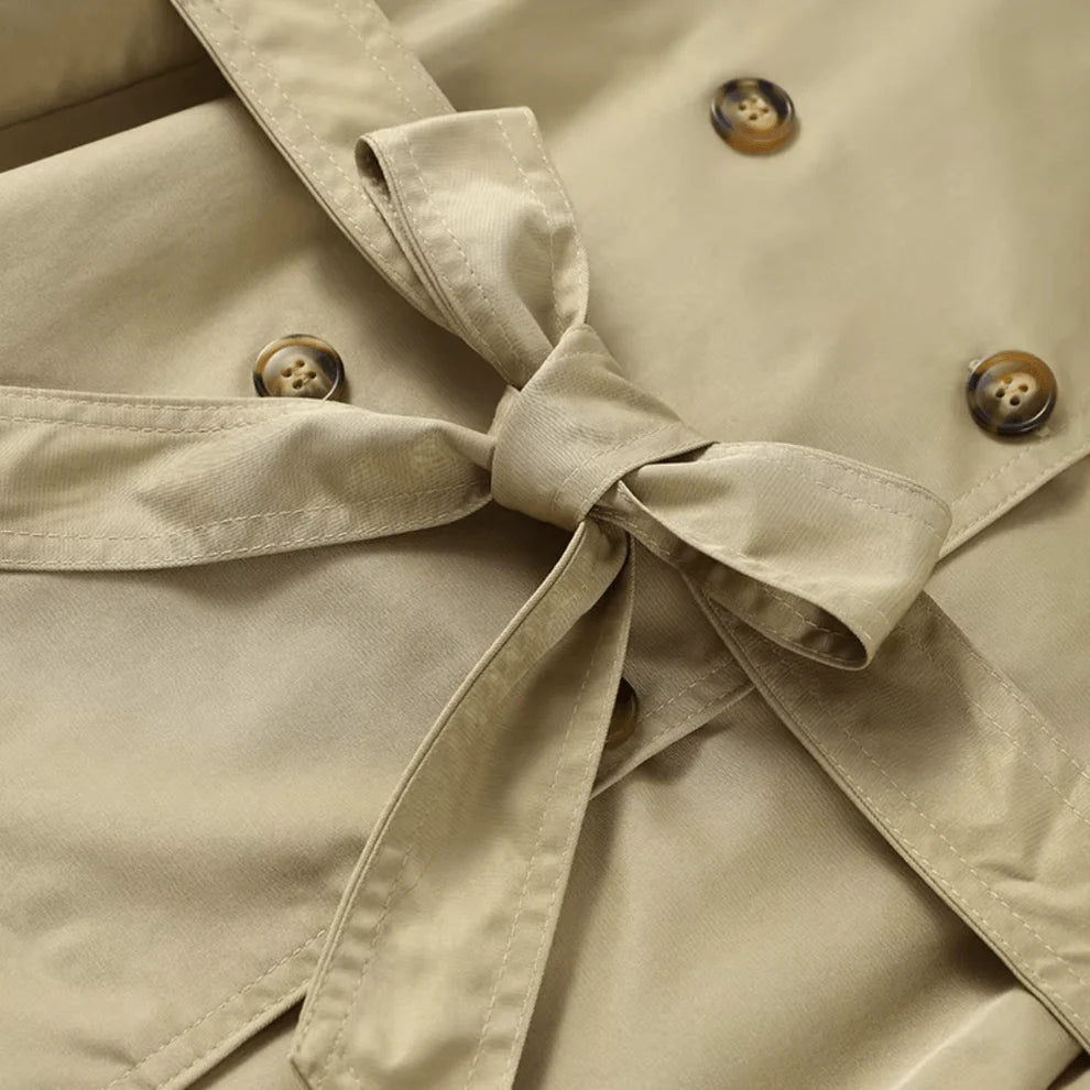 Trench Femme Cintré À Poches-Gigié