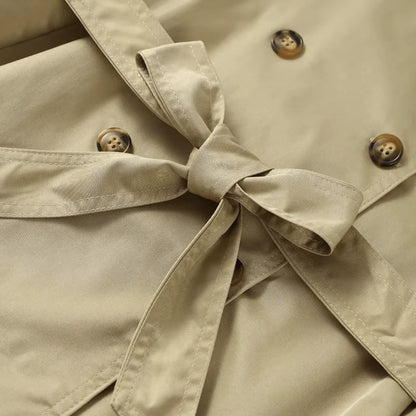 Trench Femme Cintré À Poches-Gigié
