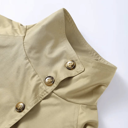 Trench Femme Cintré À Poches-Gigié