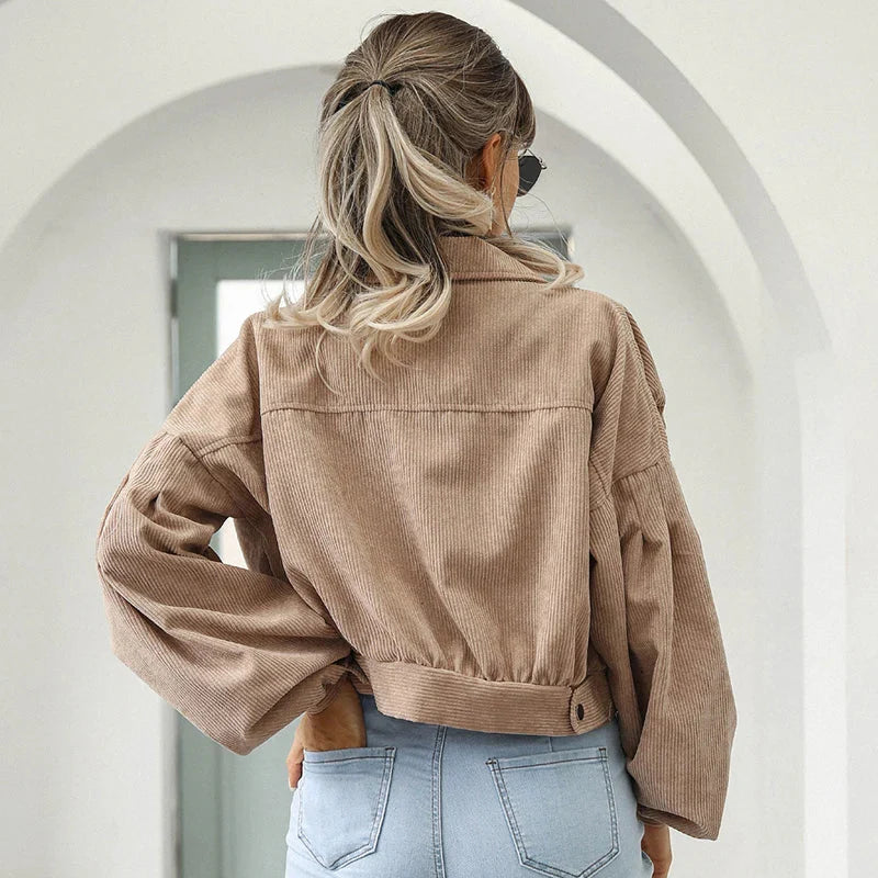 Veste Femme Courte Manches Bouffantes-Gigié