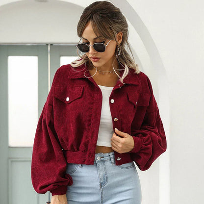 Veste Femme Courte Manches Bouffantes-Gigié
