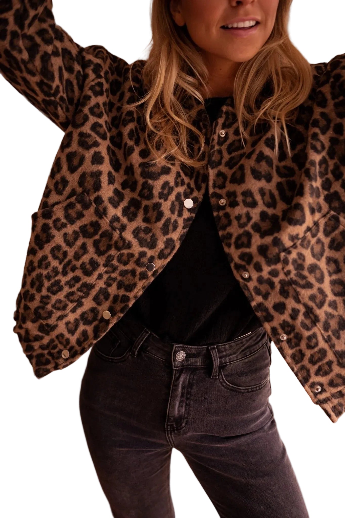 Veste Femme Imprimé Léopard-Gigié