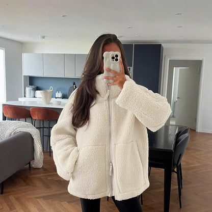 Veste Femme Polaire Oversize-Gigié