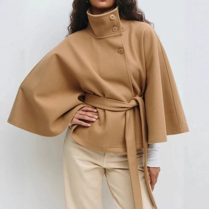 Veste Femme Cache-Cœur Col Montant-Gigié