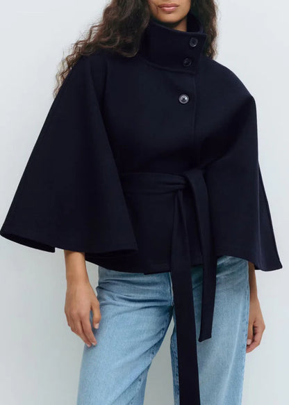 Veste Femme Cache-Cœur Col Montant-Gigié