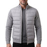 Veste hybride matelassée pour homme avec manches en tricot 1
