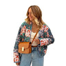 Veste matelassée patchwork pour femme 1