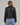 Veste de motard pour femme avec fermeture éclair asymétrique et ceinture 2